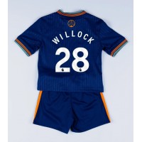 Newcastle United Joe Willock #28 Tretí Detský futbalový dres 2025-26 Krátky Rukáv (+ trenírky)